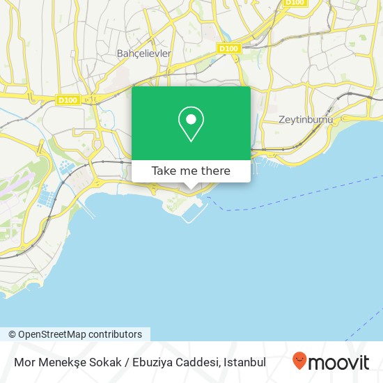 Mor Menekşe Sokak / Ebuziya Caddesi map