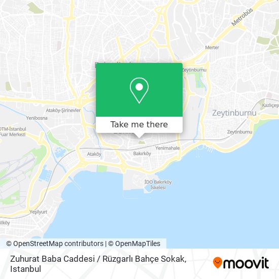 Zuhurat Baba Caddesi / Rüzgarlı Bahçe Sokak map