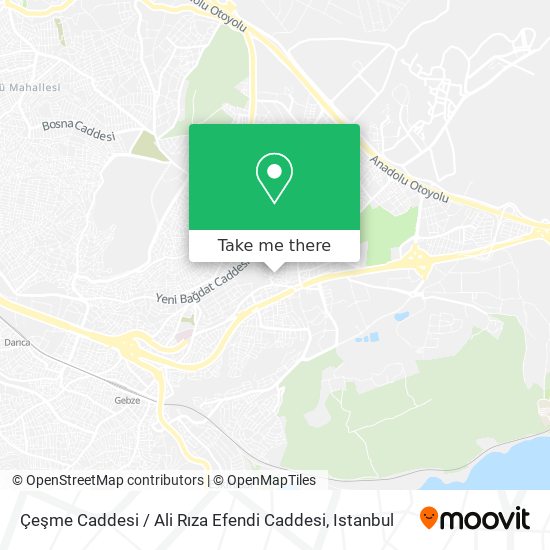 Çeşme Caddesi / Ali Rıza Efendi Caddesi map