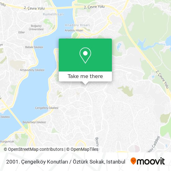 2001. Çengelköy Konutları / Öztürk Sokak map