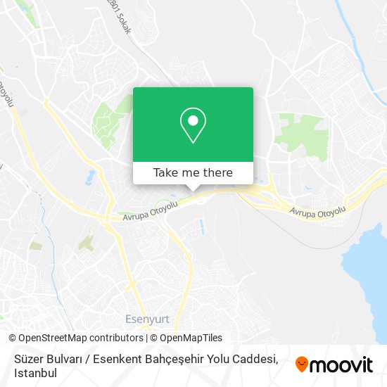 Süzer Bulvarı / Esenkent Bahçeşehir Yolu Caddesi map