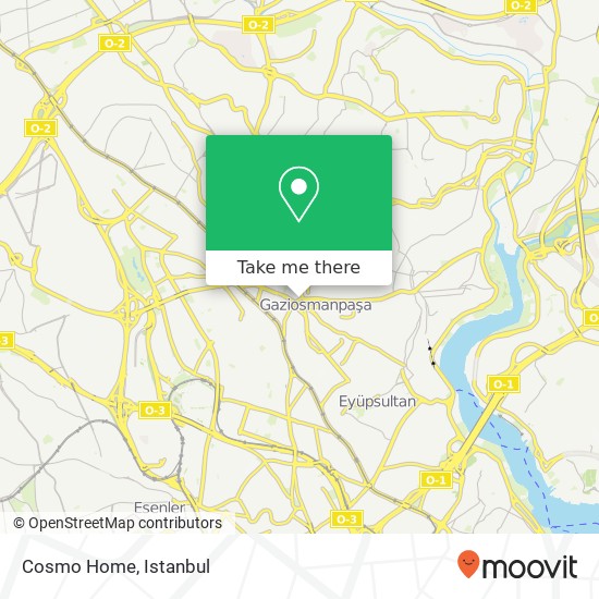 Cosmo Home map