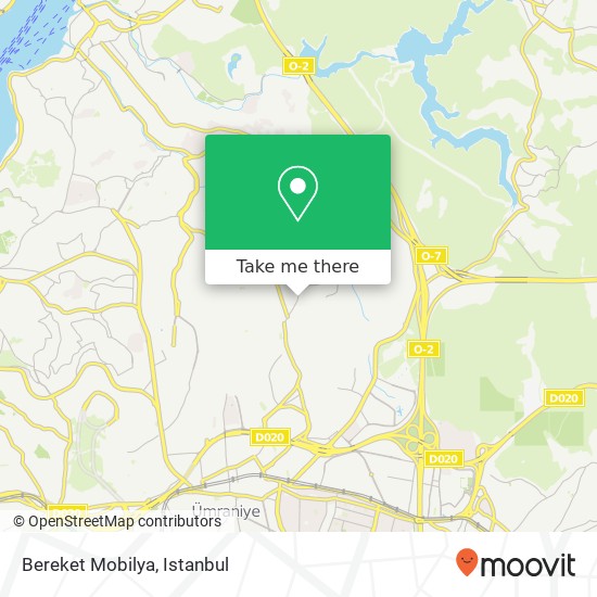 Bereket Mobilya map