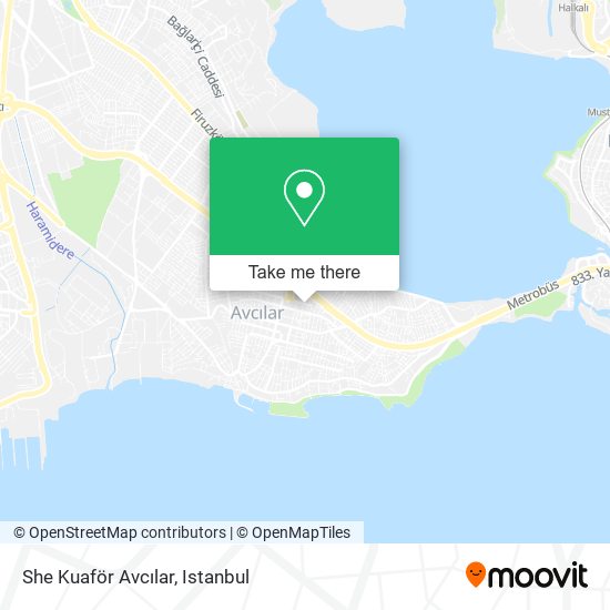 She Kuaför Avcılar map