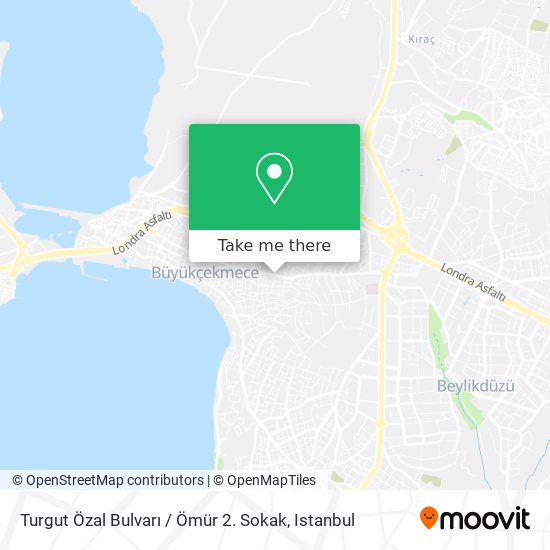 Turgut Özal Bulvarı / Ömür 2. Sokak map