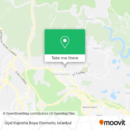 Üçel Kaporta Boya Otomotiv map