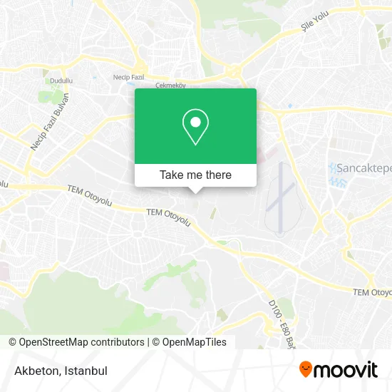 Akbeton map