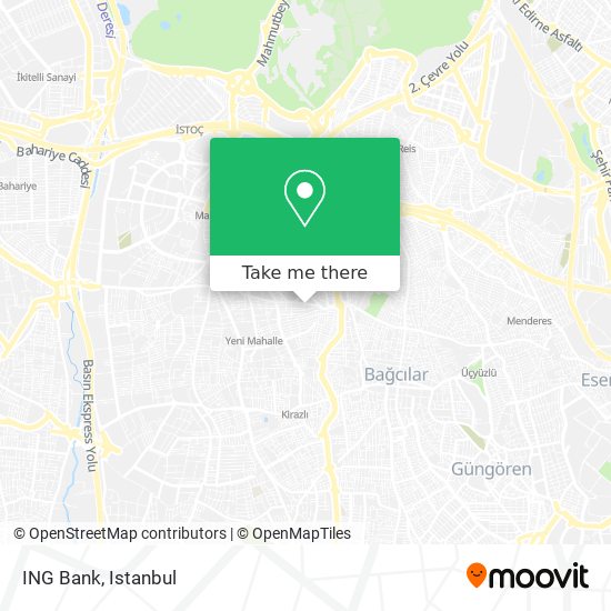 ING Bank map