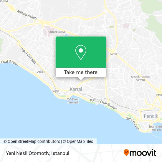 Yeni Nesil Otomotiv map