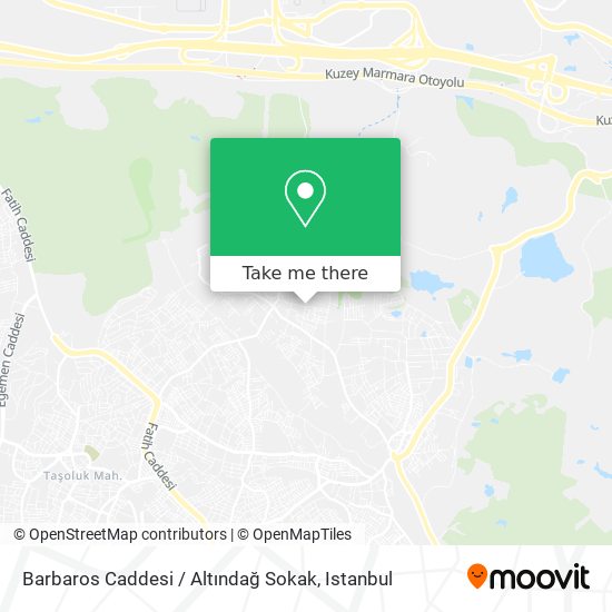 Barbaros Caddesi / Altındağ Sokak map