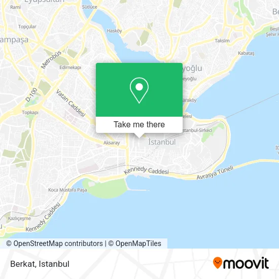 Berkat map