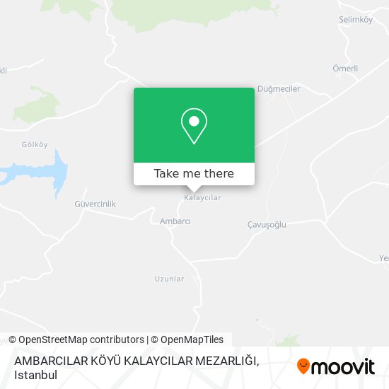 AMBARCILAR KÖYÜ KALAYCILAR MEZARLIĞI map