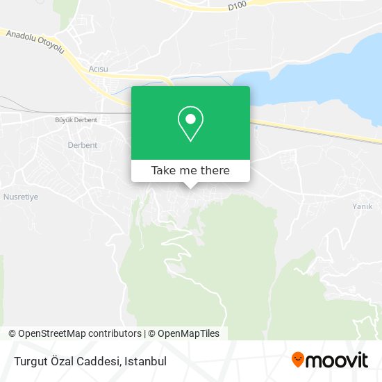 Turgut Özal Caddesi map