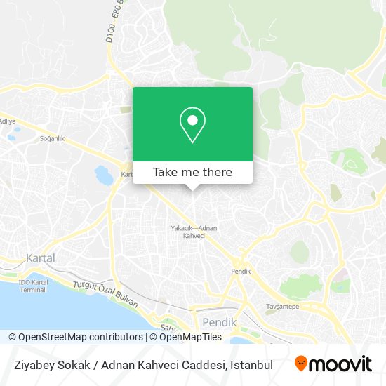 Ziyabey Sokak / Adnan Kahveci Caddesi map