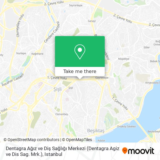 Dentagra Ağız ve Diş Sağlığı Merkezi (Dentagra Agiz ve Dis Sag. Mrk.) map