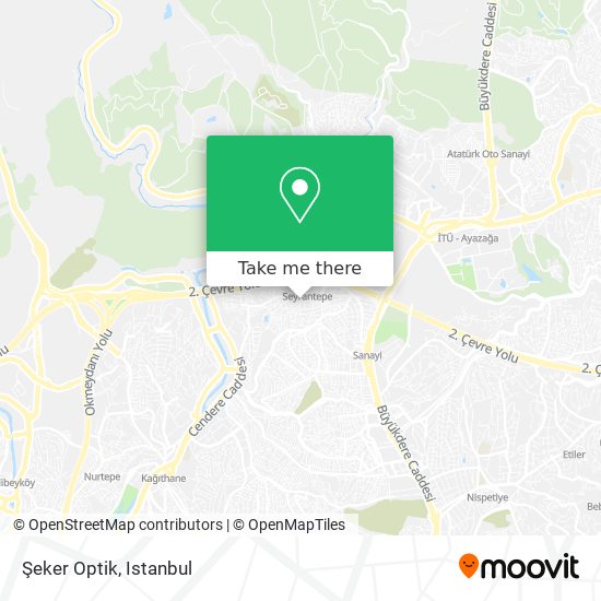 Şeker Optik map