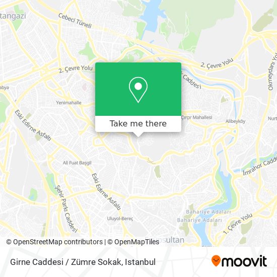 Girne Caddesi / Zümre Sokak map