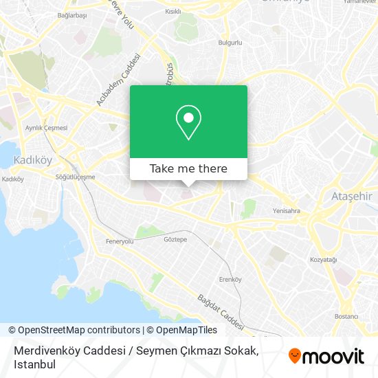 Merdivenköy Caddesi / Seymen Çıkmazı Sokak map