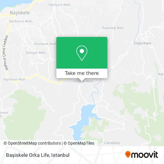 Başiskele Orka Life map