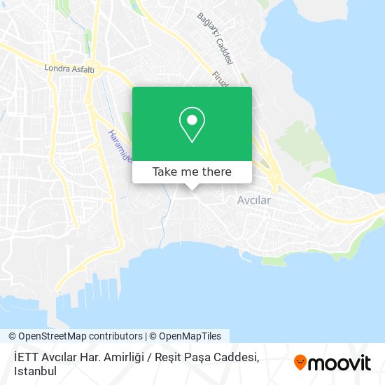 İETT Avcılar Har. Amirliği / Reşit Paşa Caddesi map