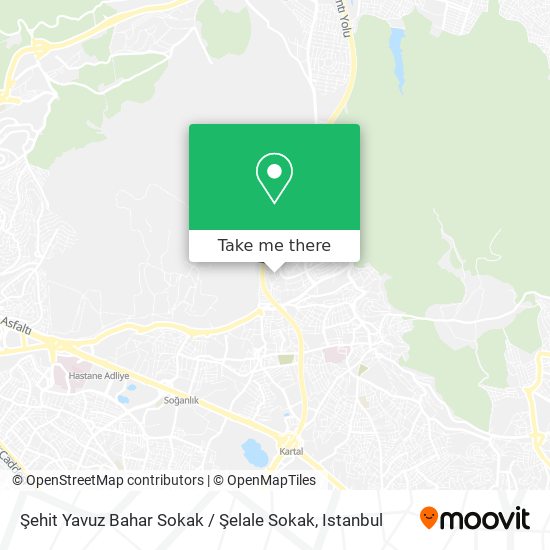 Şehit Yavuz Bahar Sokak / Şelale Sokak map