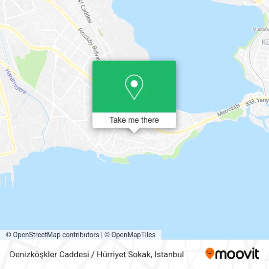 Denizköşkler Caddesi / Hürriyet Sokak map