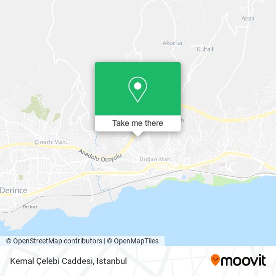 Kemal Çelebi Caddesi map