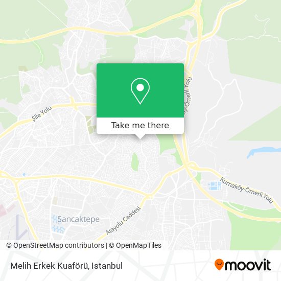 Melih Erkek Kuaförü map