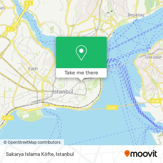 Sakarya Islama Köfte map