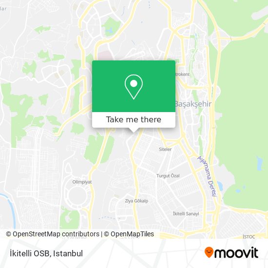 İkitelli OSB map