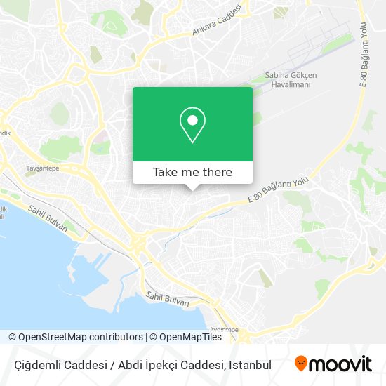 Çiğdemli Caddesi / Abdi İpekçi Caddesi map