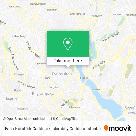 Fahri Korutürk Caddesi / İslambey Caddesi map