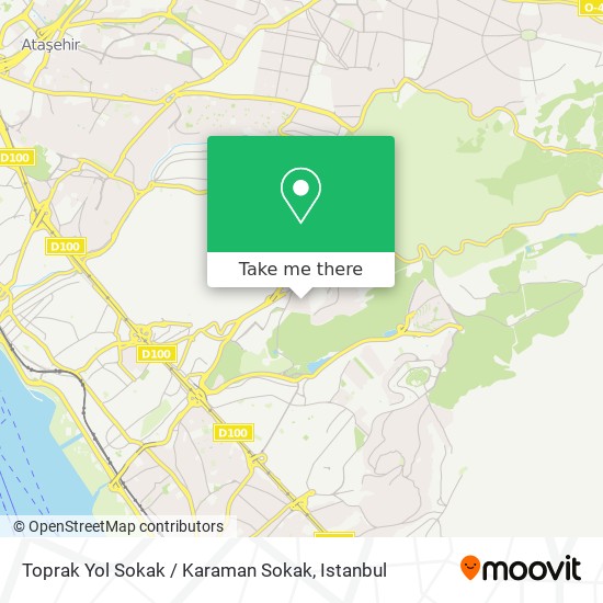 Toprak Yol Sokak / Karaman Sokak map