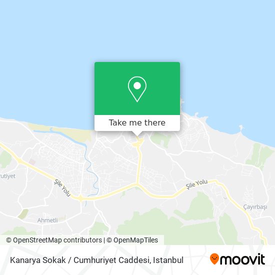 Kanarya Sokak / Cumhuriyet Caddesi map
