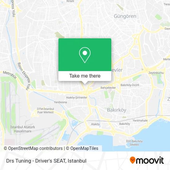 Drs Tuning - Driver's SEAT map