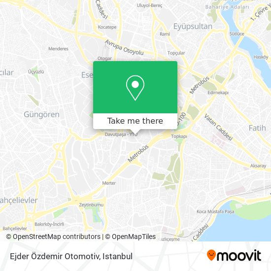 Ejder Özdemir Otomotiv map