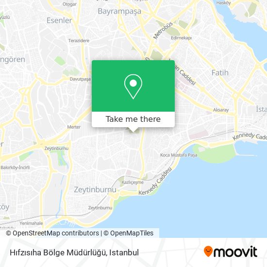 Hıfzısıha Bölge Müdürlüğü map