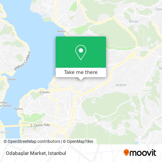 Odabaşlar Market map