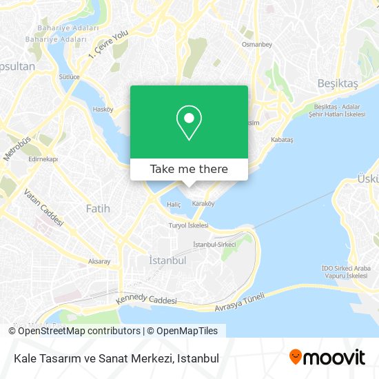 Kale Tasarım ve Sanat Merkezi map