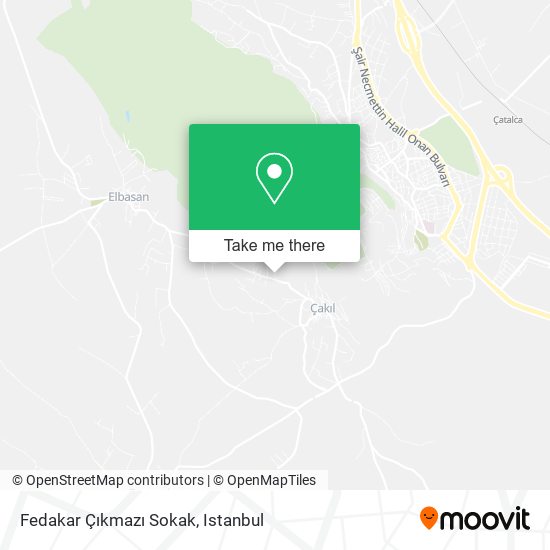 Fedakar Çıkmazı Sokak map