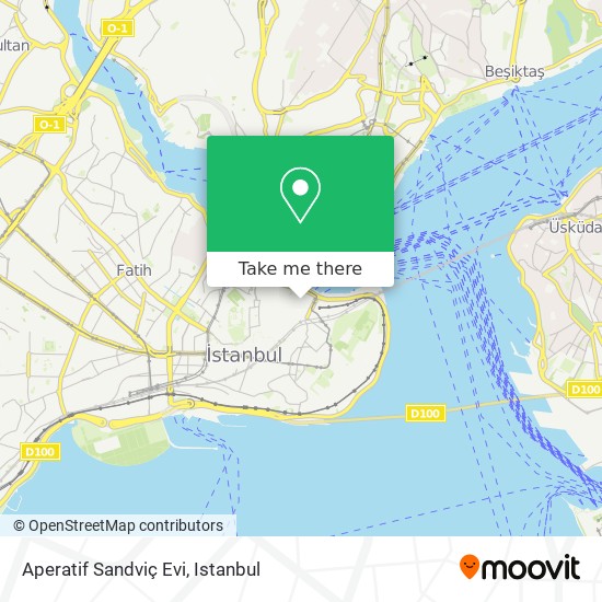 Aperatif Sandviç Evi map