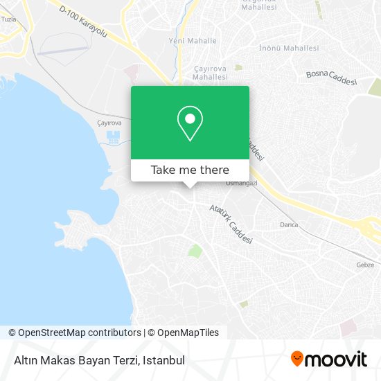 Altın Makas Bayan Terzi map