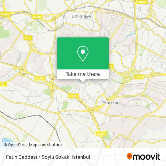 Fatih Caddesi / Soylu Sokak map
