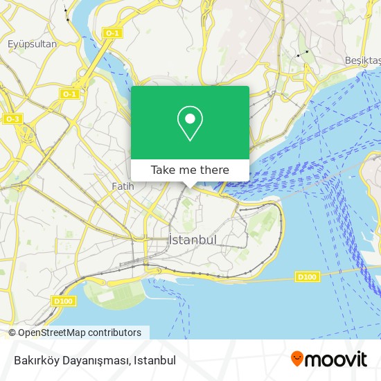 Bakırköy Dayanışması map