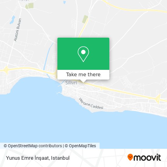 Yunus Emre İnşaat map