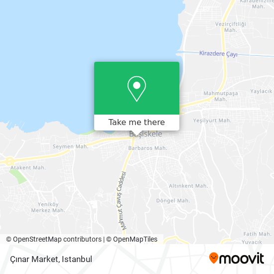 Çınar Market map
