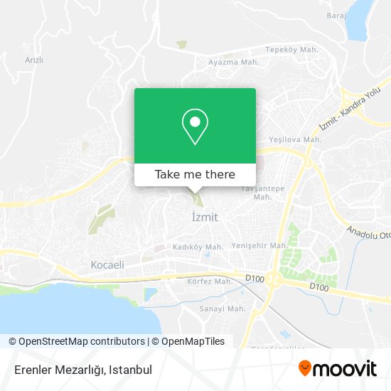 Erenler Mezarlığı map