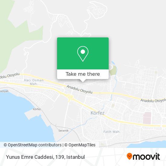 Yunus Emre Caddesi, 139 map