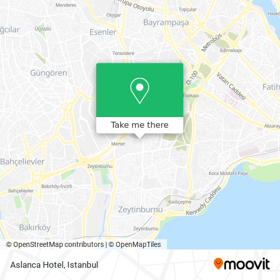 Aslanca Hotel map