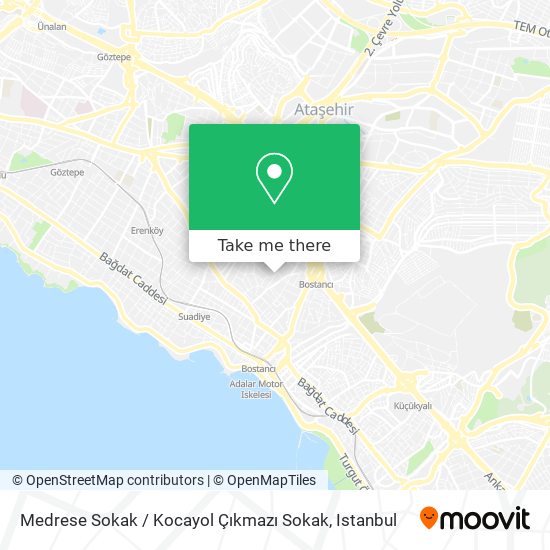 Medrese Sokak / Kocayol Çıkmazı Sokak map